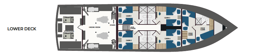 Galaxy Orion Lower Deck Plan Galapagos Islands Cruise