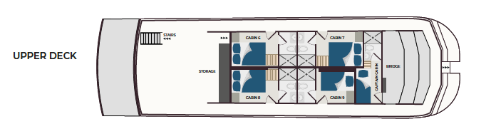 Galaxy Orion Upper Deck Plan Galapagos Islands Cruise