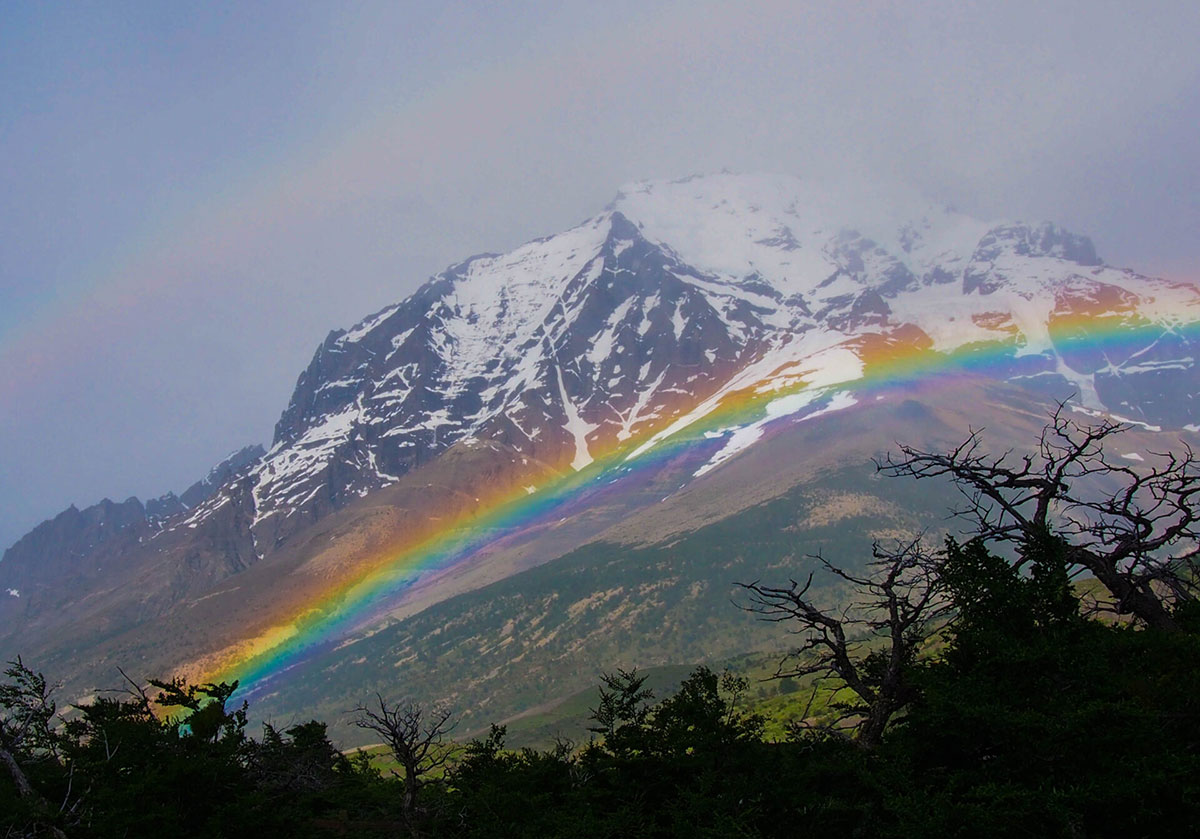 Paine and Rainbow Chile