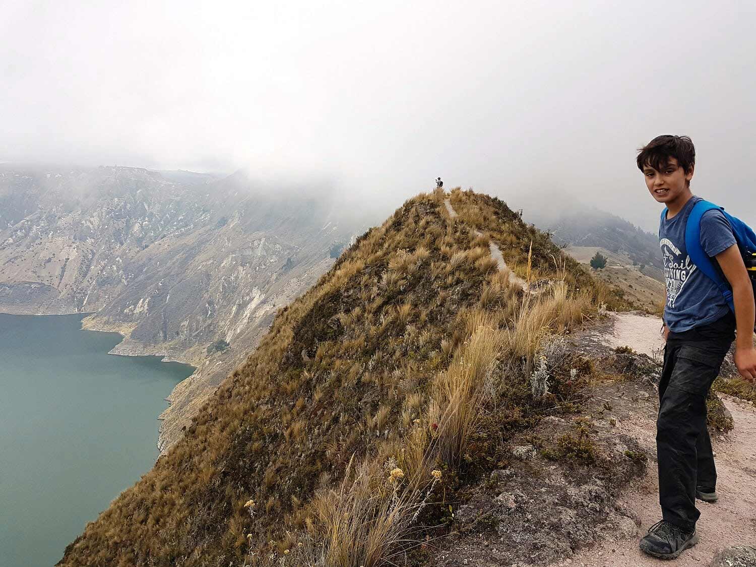 Quilotoa Crater Hike Ecuador