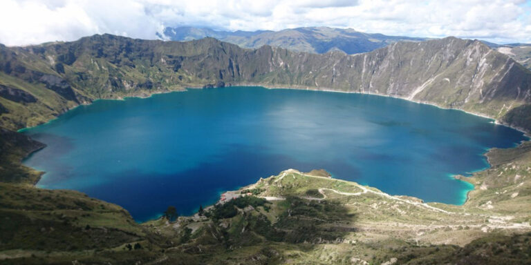 Quilotoa Crater Lake Ecuador