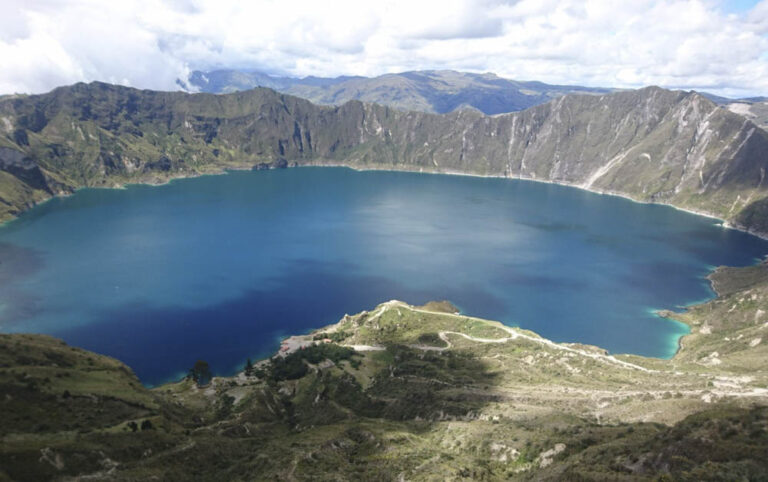 Quilotoa Crater Lake Ecuador