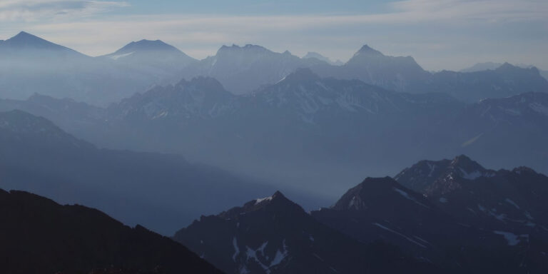 andes cerro plomo chile