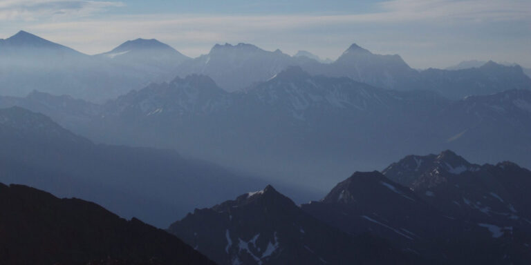 Andes Cerro Plomo Chile