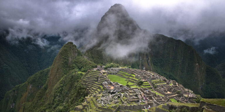 Machu Picchu Sunlit in Peru