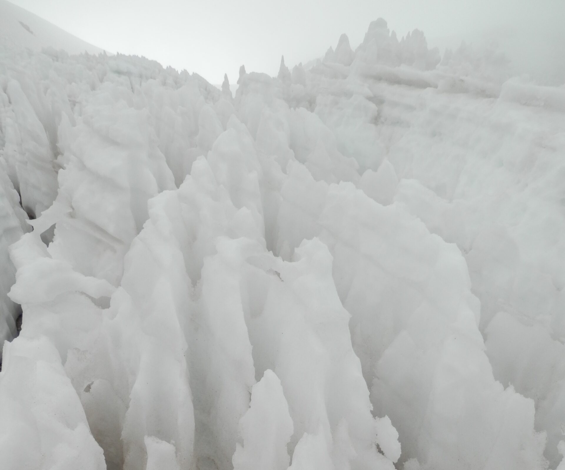 Penitentes Chachani Peru
