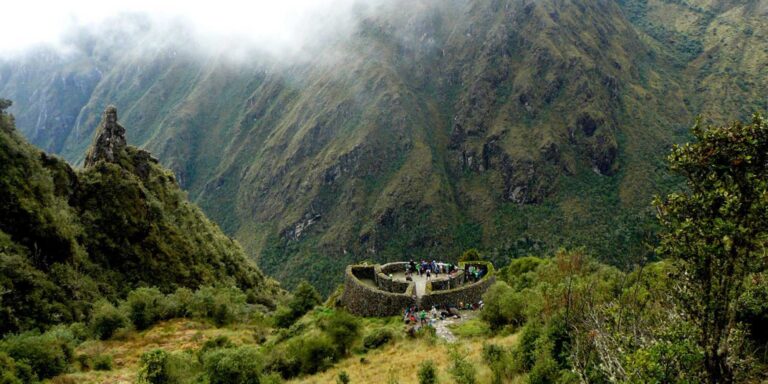 Runkurakay Inca Ruins Inca Trail Peru