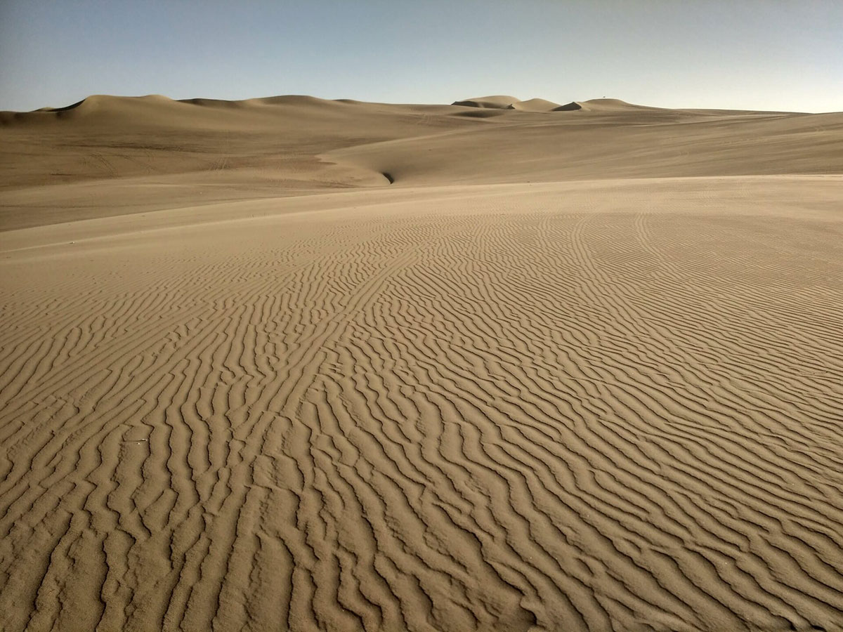 Dune Patterns Huacachina Peru