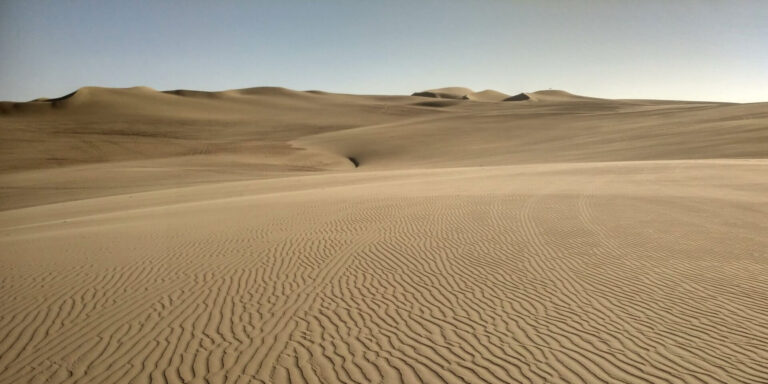 Dune Patterns Huacachina Peru