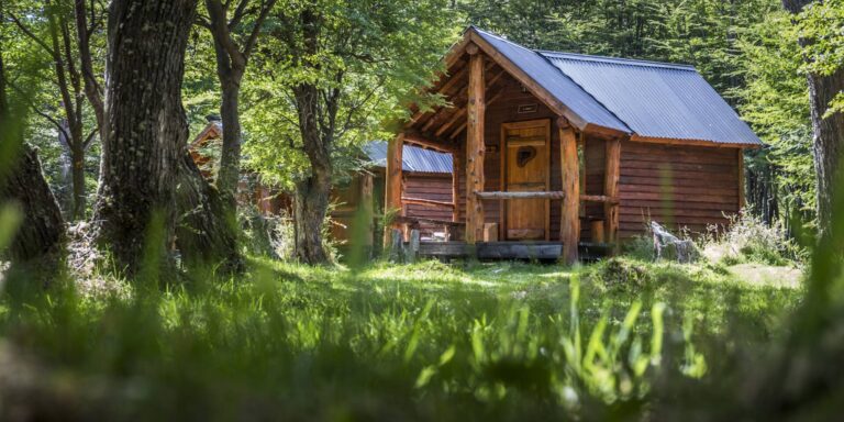 Cabin At Refugio Laguna Condor Glaciares National Park El Chalten Argentina Patagonia