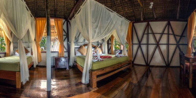 Rooms on arrival Napo Ecuador