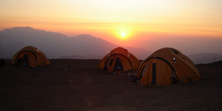 Cerro Plomo Camp 1 Chile