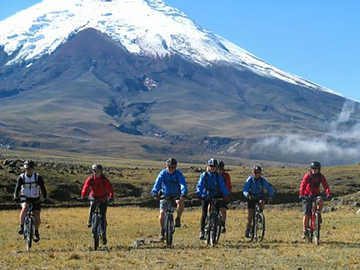 Biking Cotopaxi Ecuador