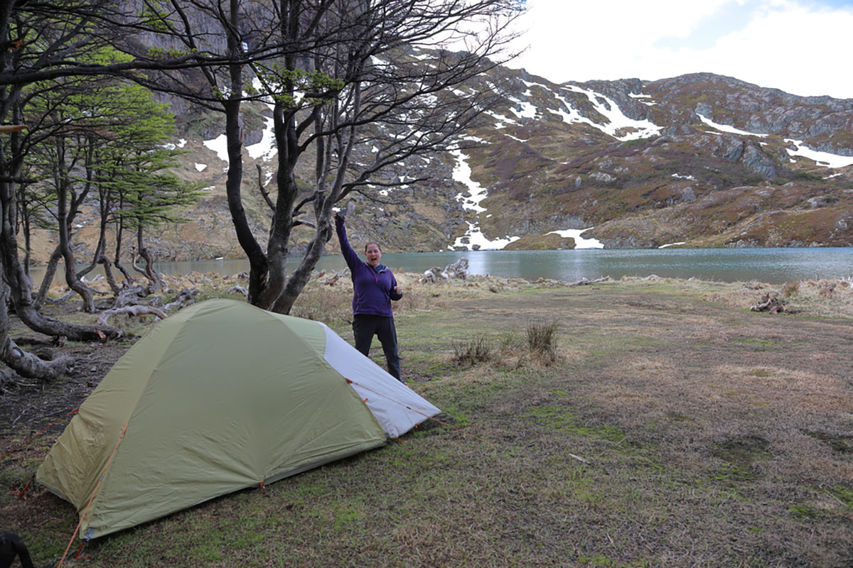 Camping Montes Martial Trek Ushuaia Argentina