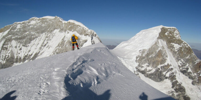 Chopicalqui ridge and view Peru
