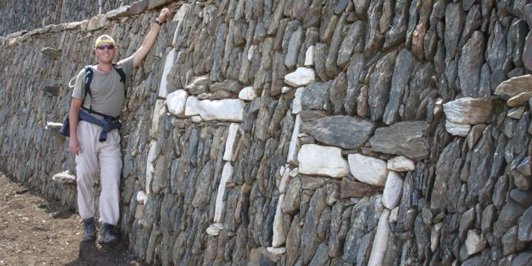 Choquequirao Llama Wall Peru