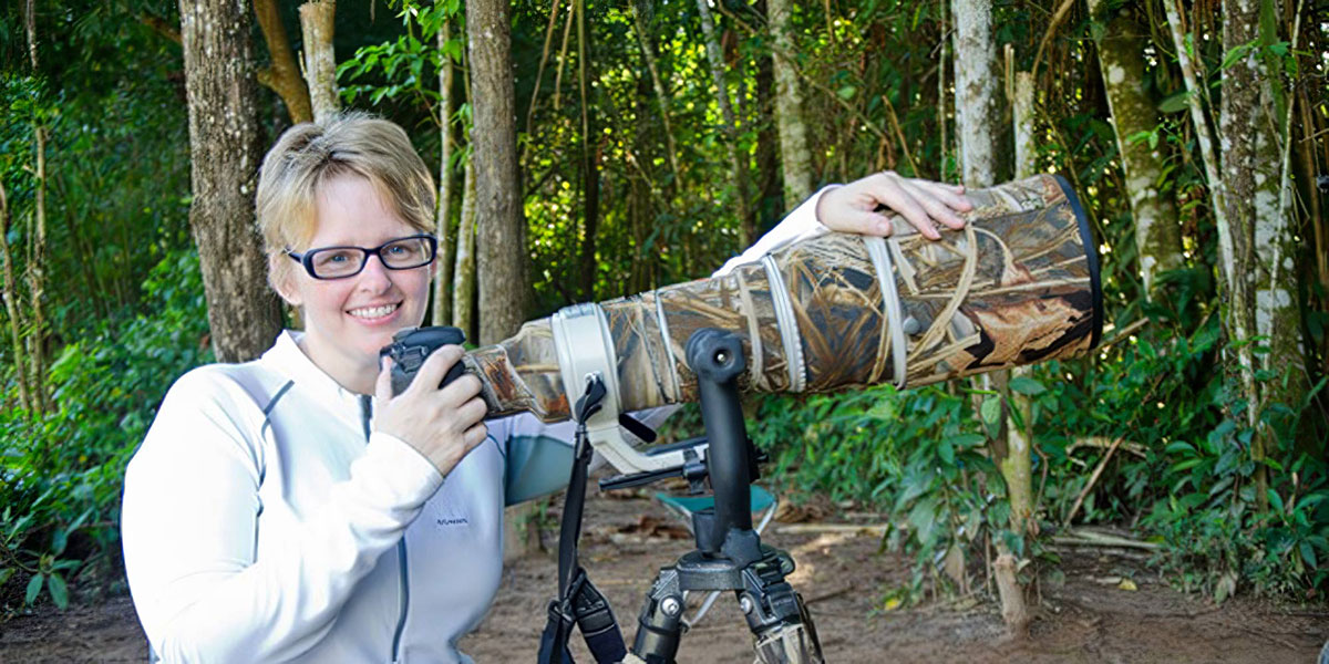 Learning about photography Amazon photo workshop Peru