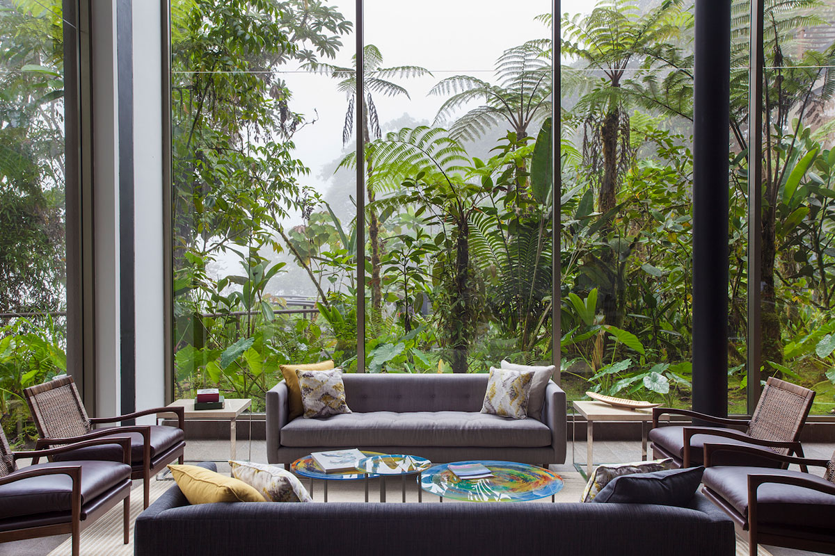 Lounge Room Mashpi Lodge Ecuador