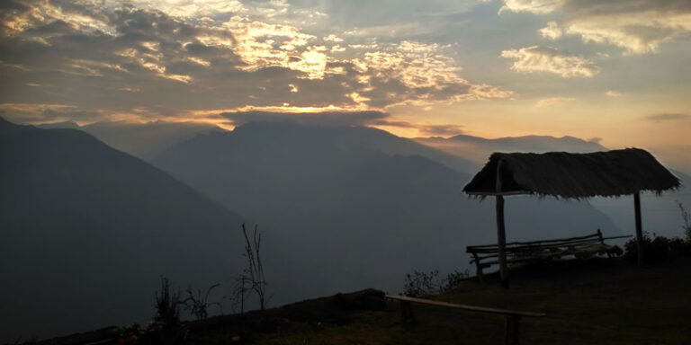 Sunrise From Homestay Huchuy Qosqo Peru