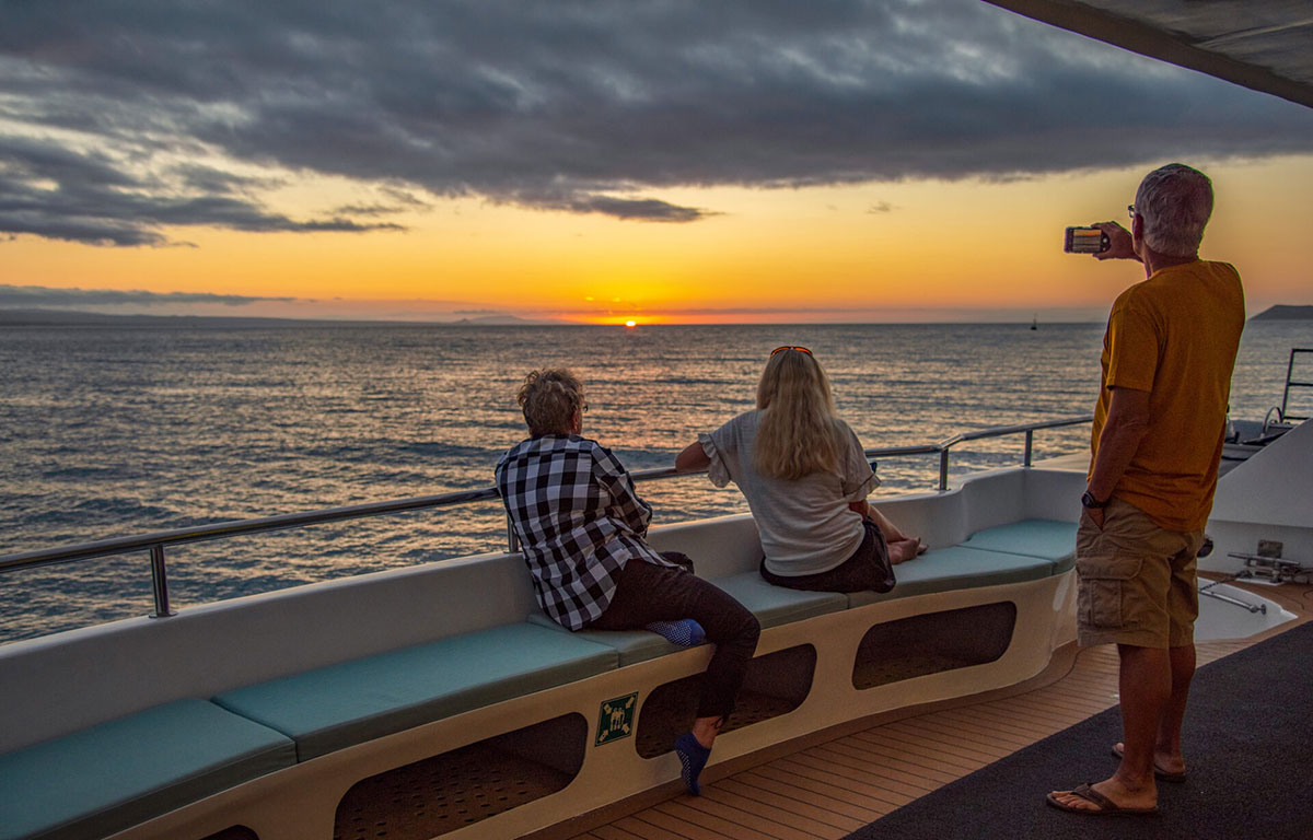 Sunset EcoGalaxy First Class Galapagos Catamaran