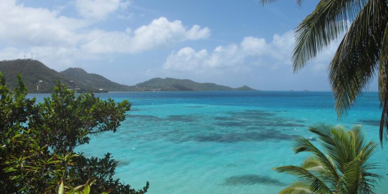 View From Cayo Cangrejo To Providencia