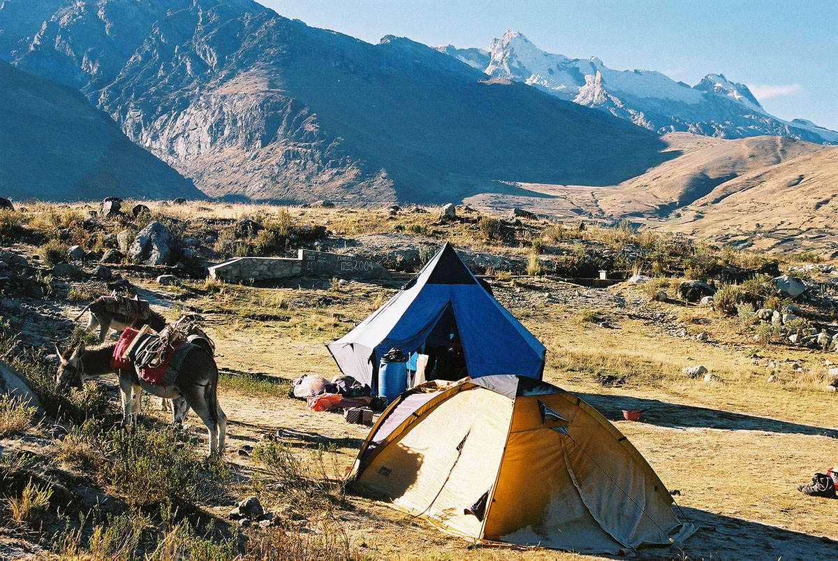 Camping Cordillera Blanca Peru