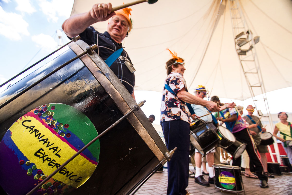 Carnival Drummers Rio Brazil