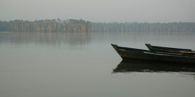 Evening Sandoval Lake Amazon Peru