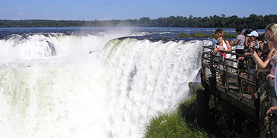 Garganta Del Diablo View Iguazu Falls Argentina