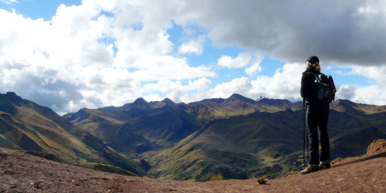 Moon Temple Trek View Peru