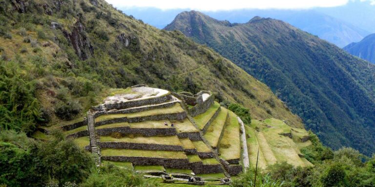 Phuyupatamarca Terraces Inca Trail Peru