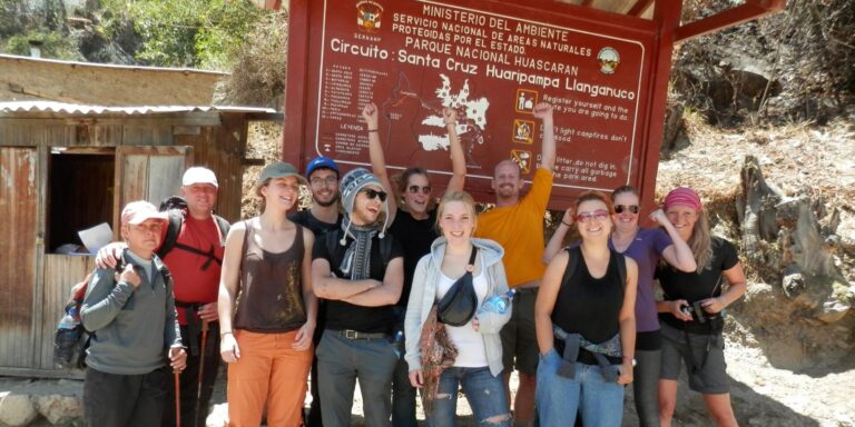 Santa Cruz Trek Start Huaraz Peru