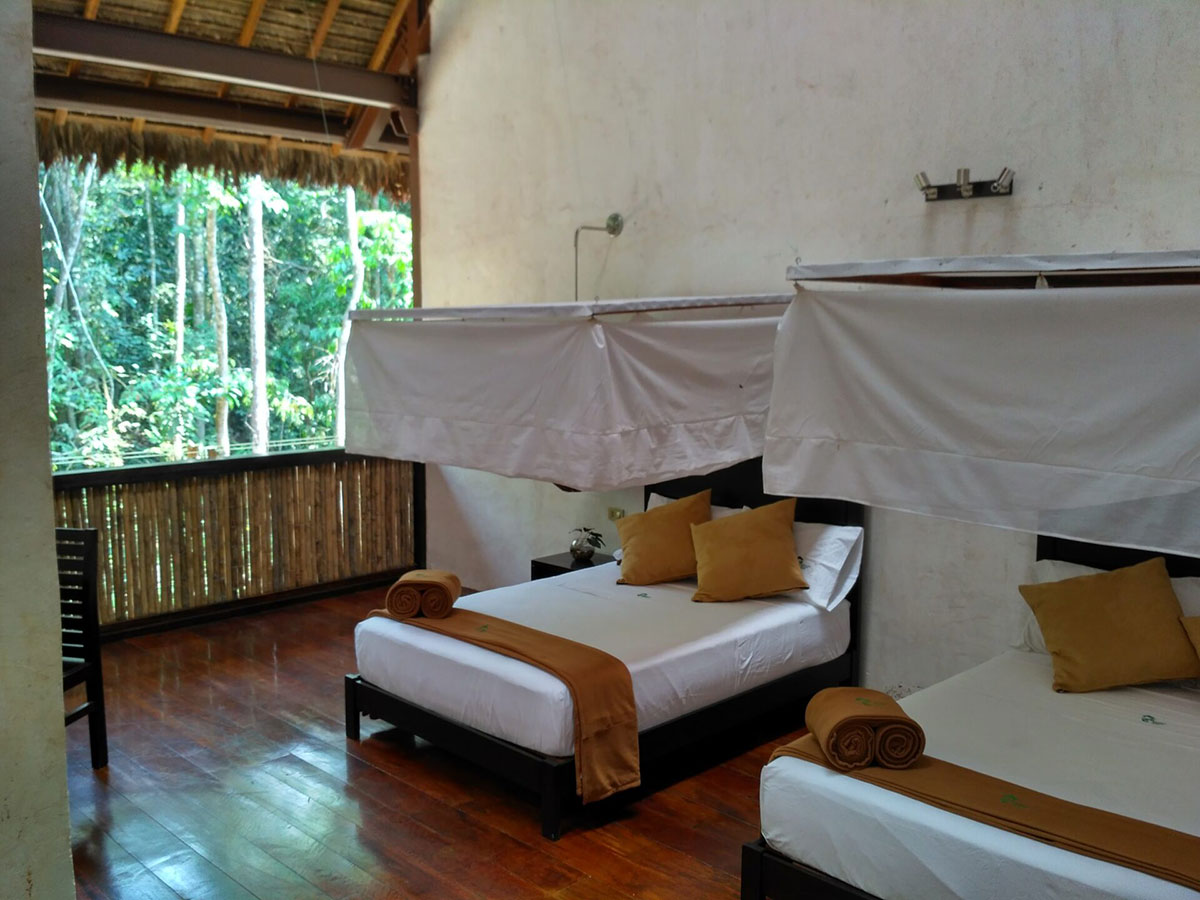 tambopata research centre comfort room peru