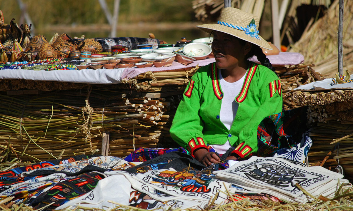 Uros Craft Work Peru