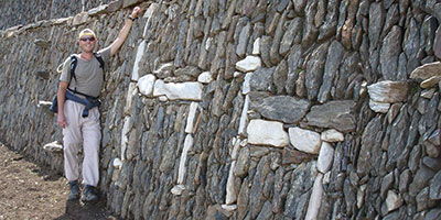 Choquequirao Llama Wall Peru