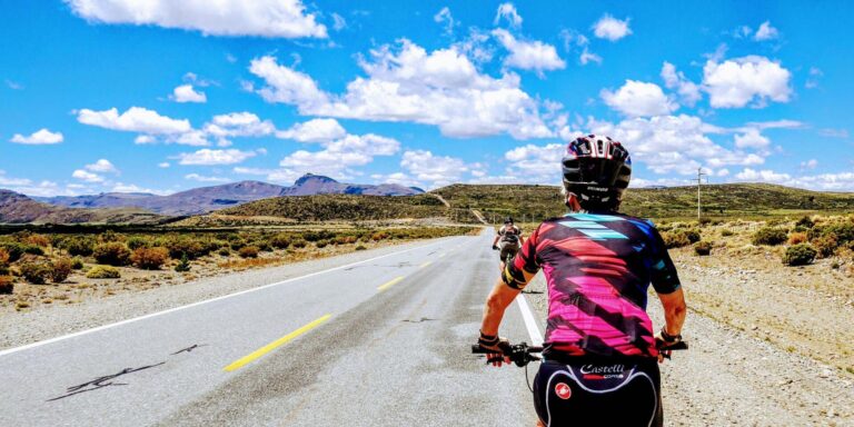 Cycling View Lake District Patagonia