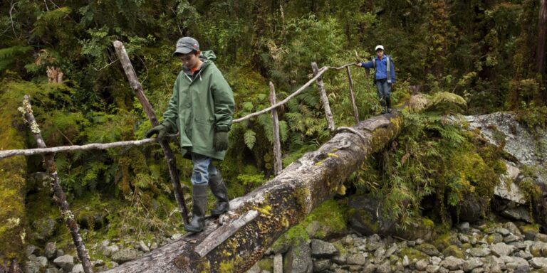 Hiking to La Junta Cochamo Trail Chile
