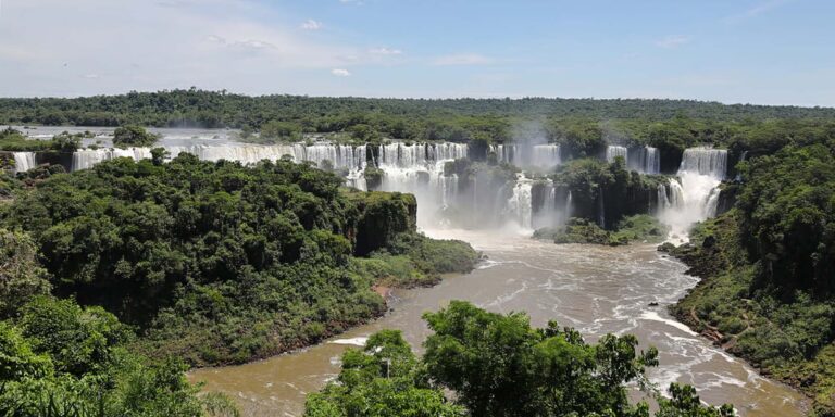 Iguazu Falls Panoramic Shot Argentina