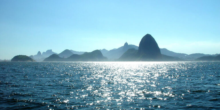 Rio De Janeiro From The Sea Brazil
