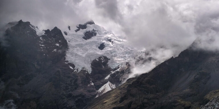 Sahuasiray And Clouds Lares Peru