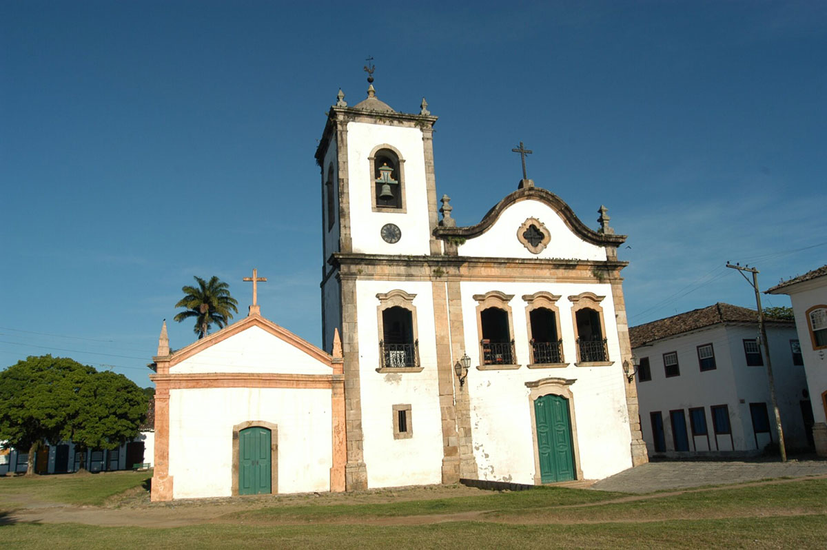 Santa Rita Church Paraty Brazil