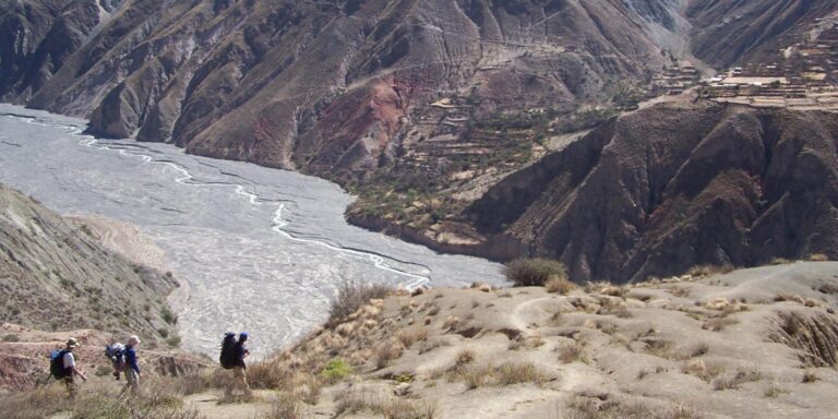 Trekking Down Day 6 Rio Bacoya Salta Argengina