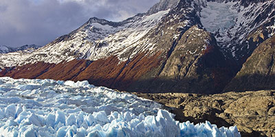 cascada grey glacier patagonia chile