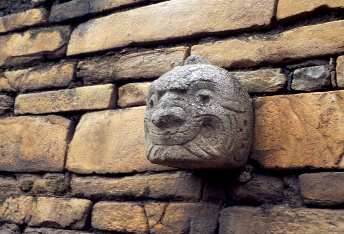 Chavin Head Huaraz Peru