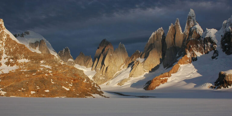 Circo De Los Altares Cerro Torre Western Ice Field Argentina Patagonia