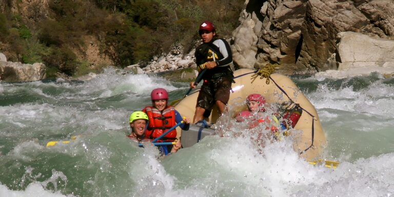 Entering Rapids Apurimac Peru