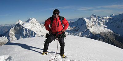 Chopicalqui Summit 6354m Peru