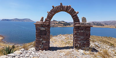 Tikanota Island on Lake Titicaca