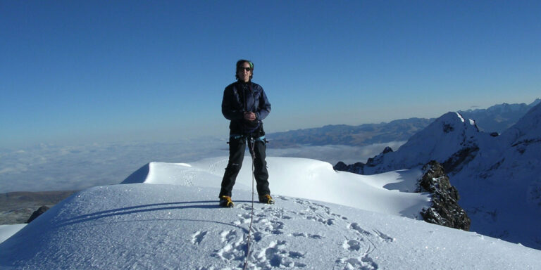 Kathy On Summit Ausangate Trek Peru