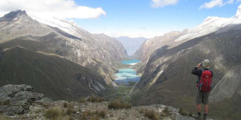 Llanganuco Lakes Cordillera Blanca Peru
